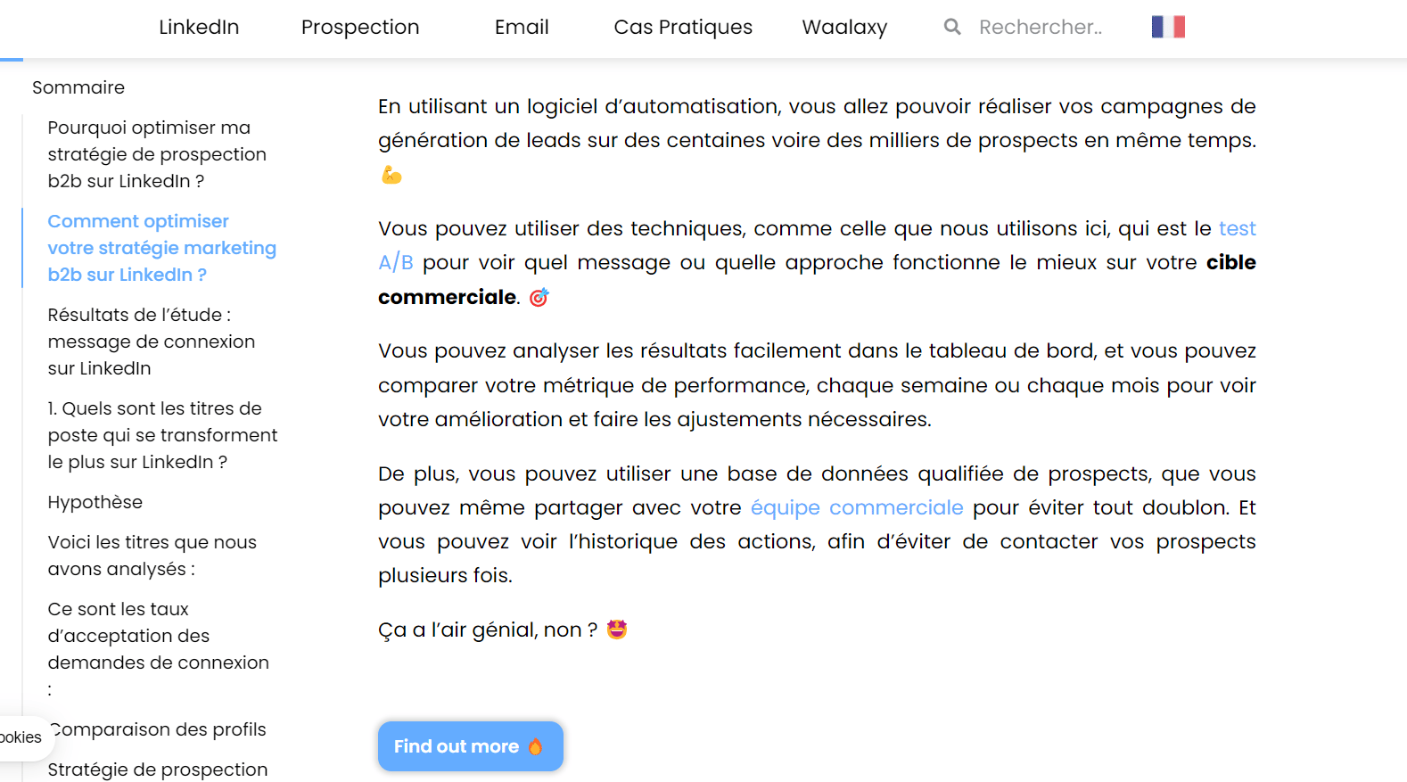 exemple de contenu SEO