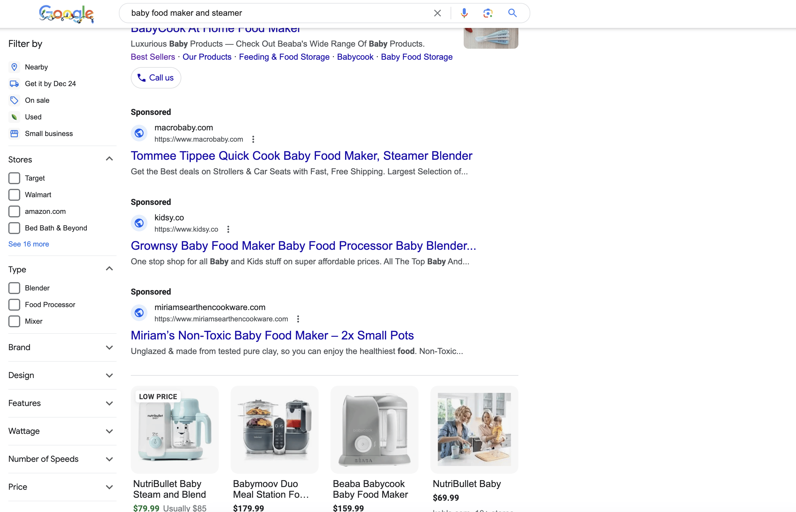 ia résultats de recherche Google
