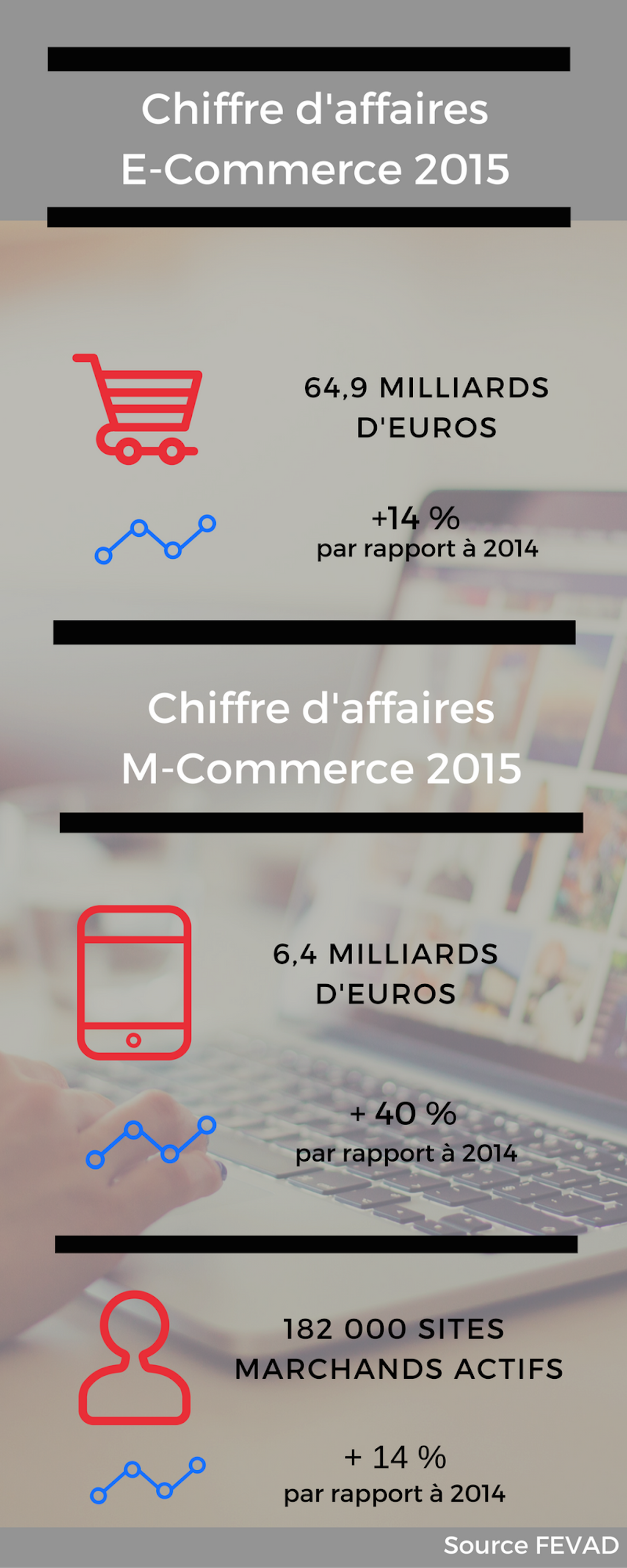 infographie chiffres e-commerce 2015